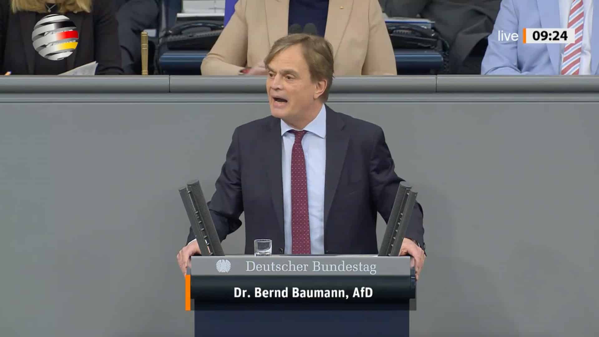 Bernd Baumann (AfD): „Der Migrationswahnsinn muss aufhören“