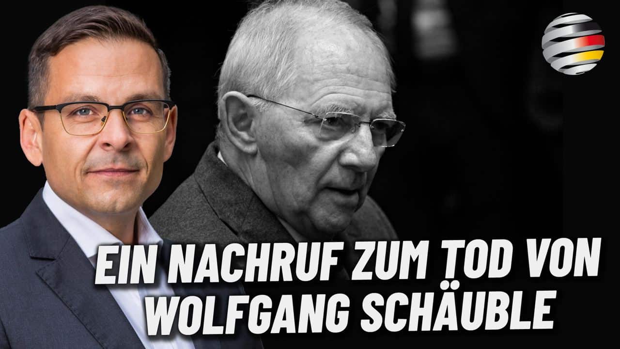 Ein Nachruf zum Tod von Wolfgang Schäuble (81)