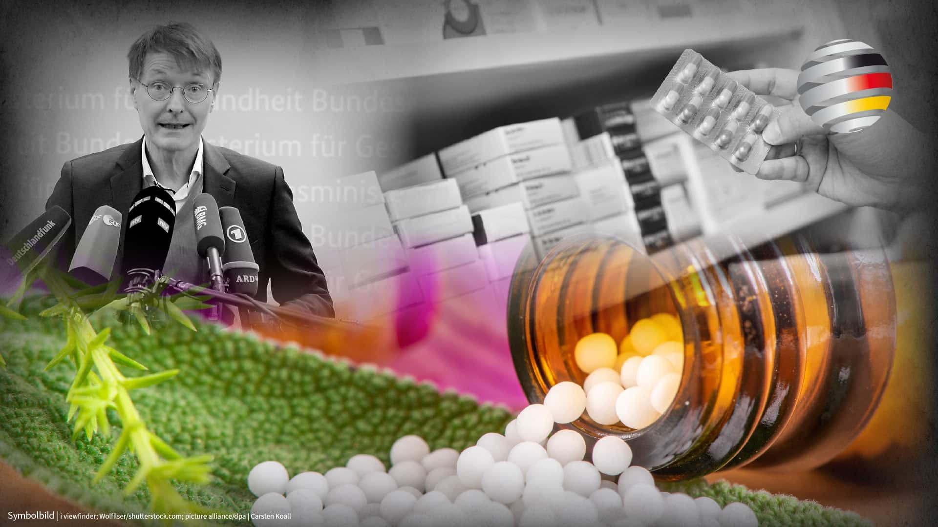 Statt Globuli lieber Antibiotika: Pharma-Lobbyist Lauterbach streicht Homöopathie als Kassenleistung