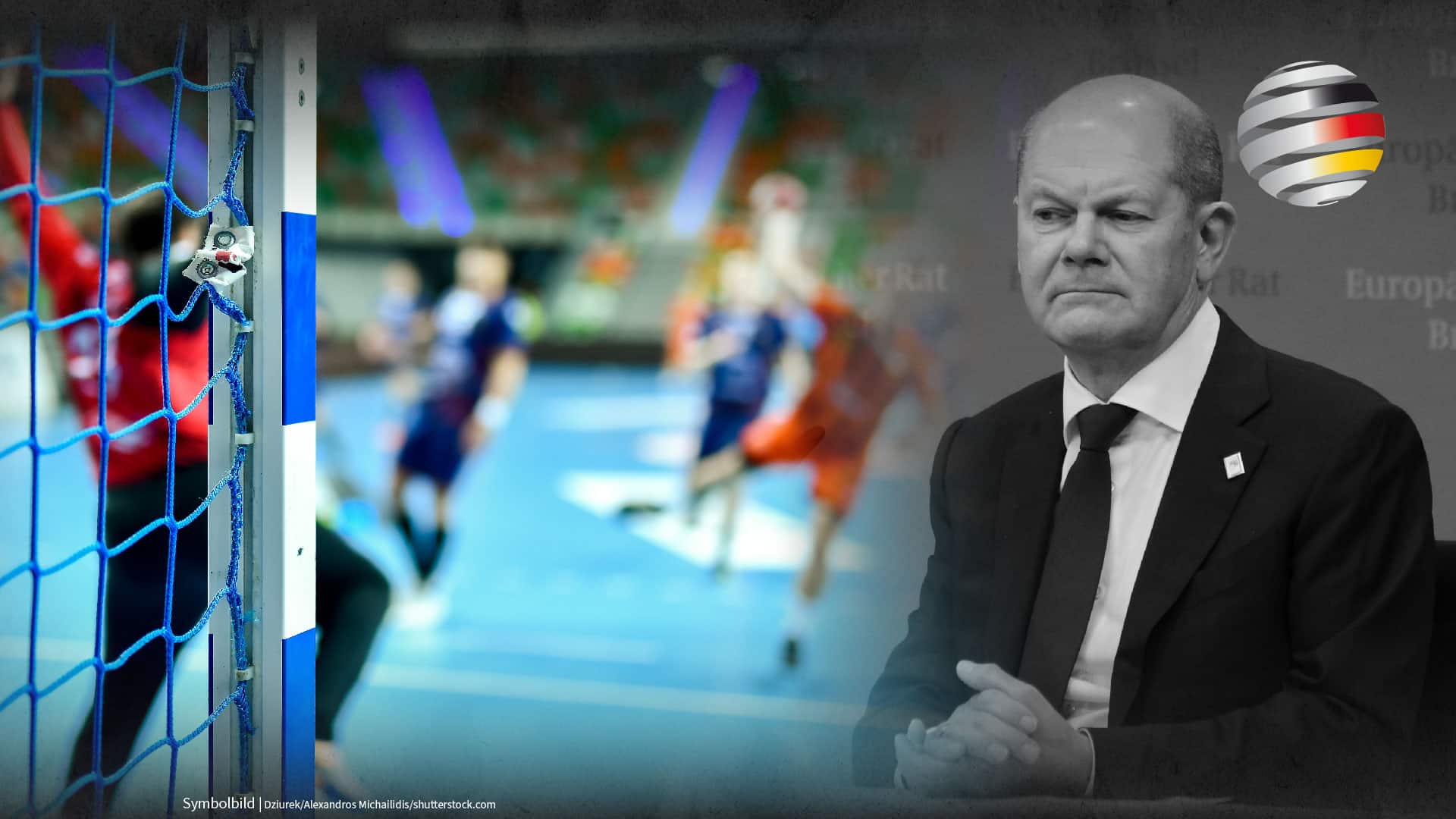 Pfeifkonzert bei der Handball-EM: Scholz wird gnadenlos ausgebuht!