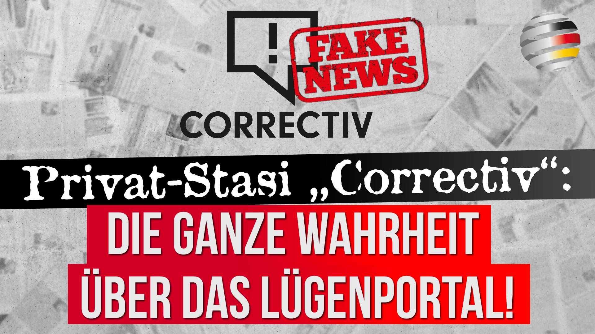 Privat-Stasi „Correctiv“: Die ganze Wahrheit über das Lügenportal!
