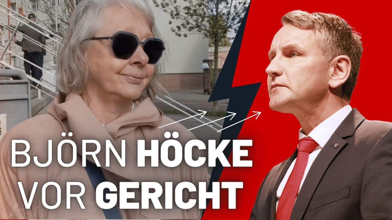Björn HÖCKE vor GERICHT – DeutschlandKURIER vor Ort!