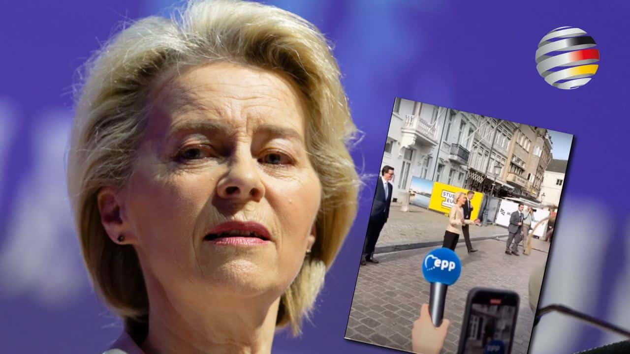 Europa-Wahlkampf: Hier trifft EU-Chefin von der Leyen (CDU) auf die geballte Bürgerwut!