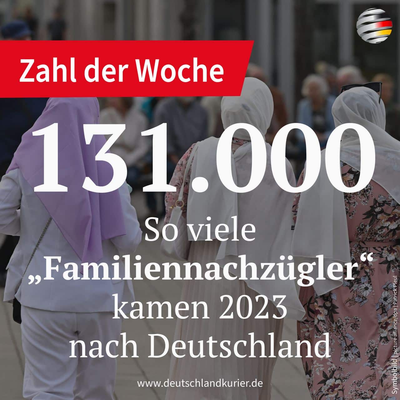 So viele „Familiennachzügler“ kamen 2023 nach Deutschland