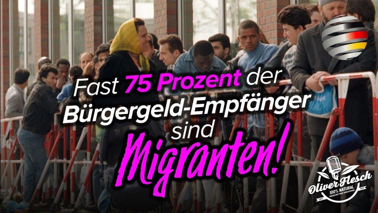 „Erfolgsmodell“: Fast 75 Prozent der „Bürgergeld“-Empfänger sind Migranten!