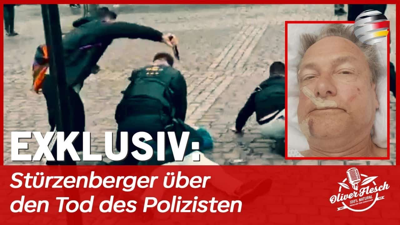 EXKLUSIV: Stürzenberger über den Tod des Helden-Polizisten Rouven L.
