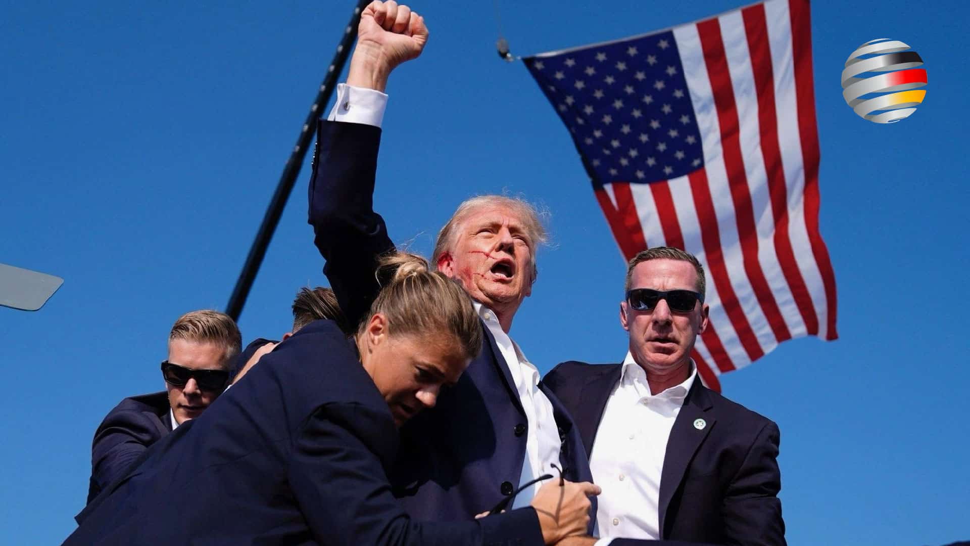 US-Wahl: Trump nach Schüssen bei Wahlkampfveranstaltung evakuiert US-Wahl: Trump nach Schüssen bei Wahlkampfveranstaltung evakuiert