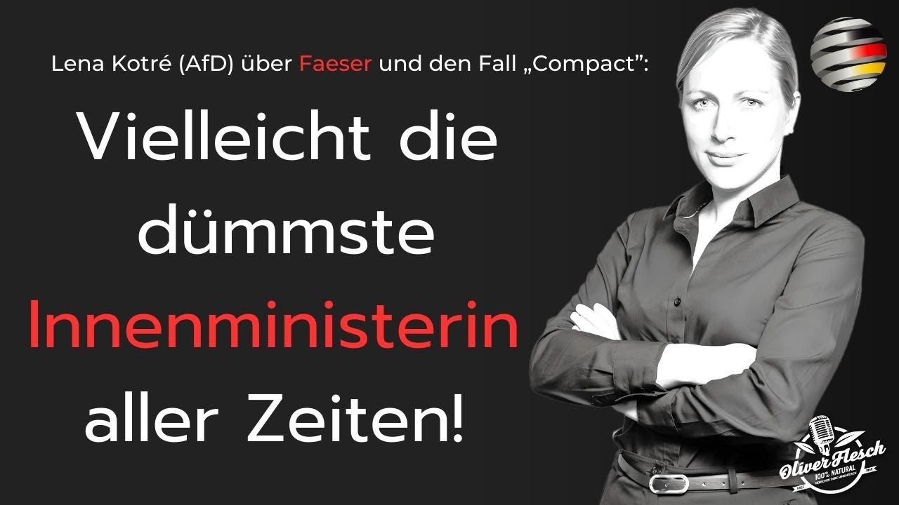 „#COMPACT“-Urteil: Innenministerin #Faeser ist eine gefährliche Überzeugungstäterin! „#COMPACT“-Urteil: Innenministerin #Faeser ist eine gefährliche Überzeugungstäterin!