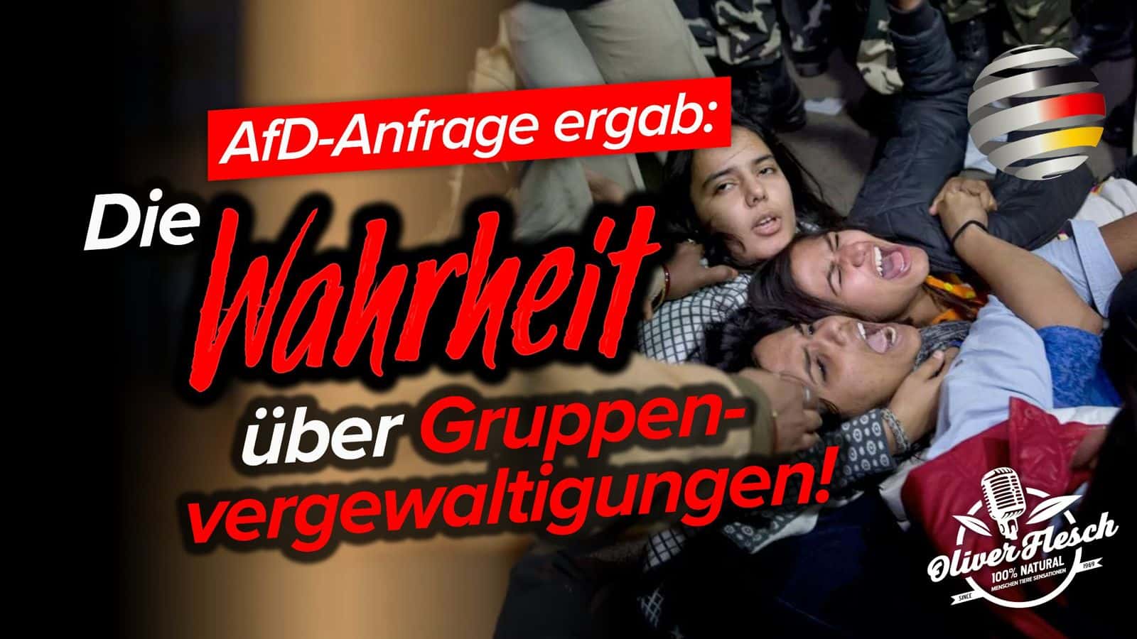 AfD-Anfrage in NRW: „Gruppenvergewaltigungen“ – SO heißen die Täter!