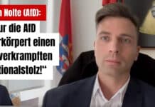 „Nur die AfD verkörpert einen unverkrampften Nationalstolz!“ | Jan Nolte (AfD)