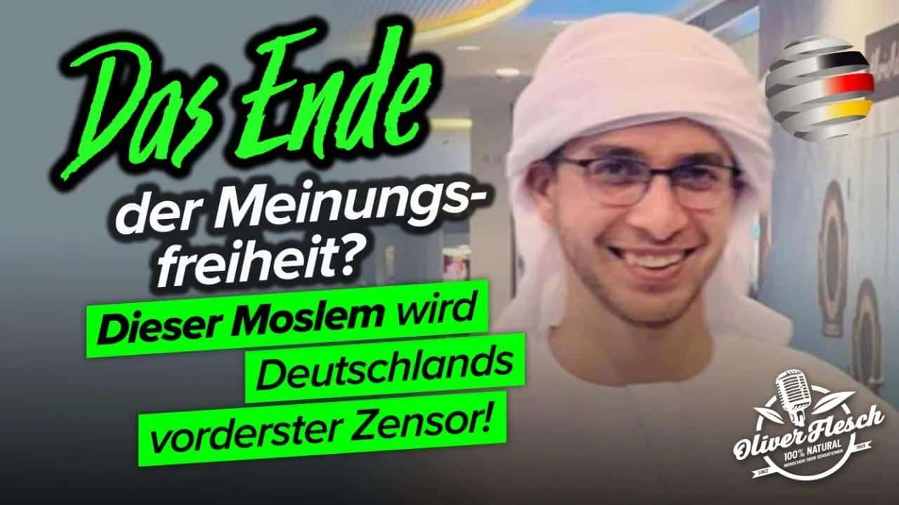 Das Ende der Meinungsfreiheit? Moslem Ahmed Haykel Gaafar wird Deutschlands erster Zensor! Das Ende der Meinungsfreiheit? Moslem Ahmed Haykel Gaafar wird Deutschlands erster Zensor!