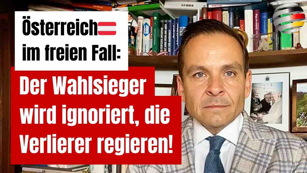 Österreich🇦🇹 im freien Fall: Der Wahlsieger wird ignoriert, die Verlierer regieren! | Gerald Grosz