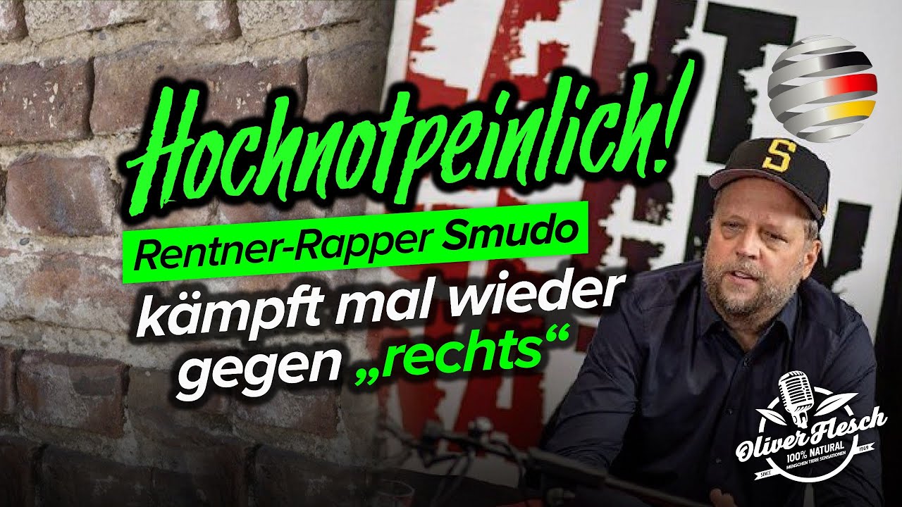 HOCHNOTPEINLICH! — „Fanta 4“-Rapper Smudo mal wieder im „Kampf gegen Rechts“