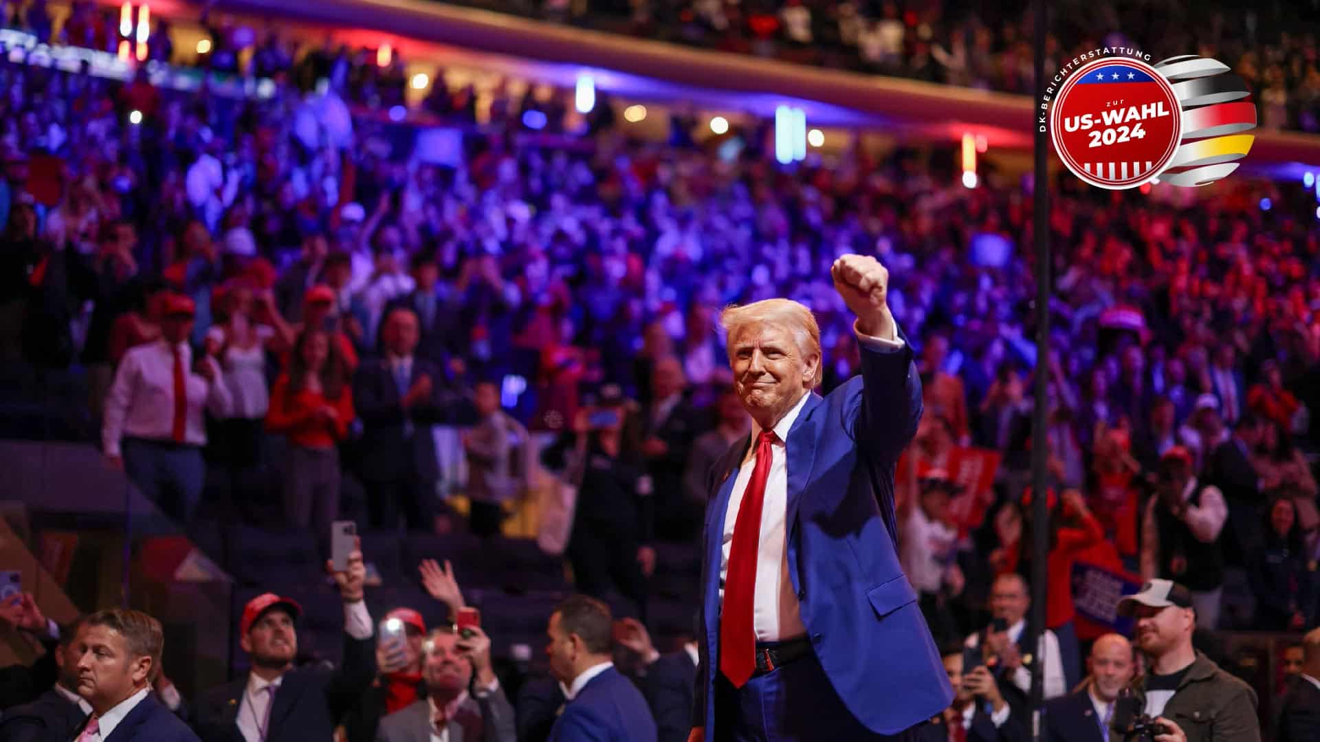 Heimspiel im Madison Square Garden: Donald Trump wagt sich in die woke Höhle des Löwen