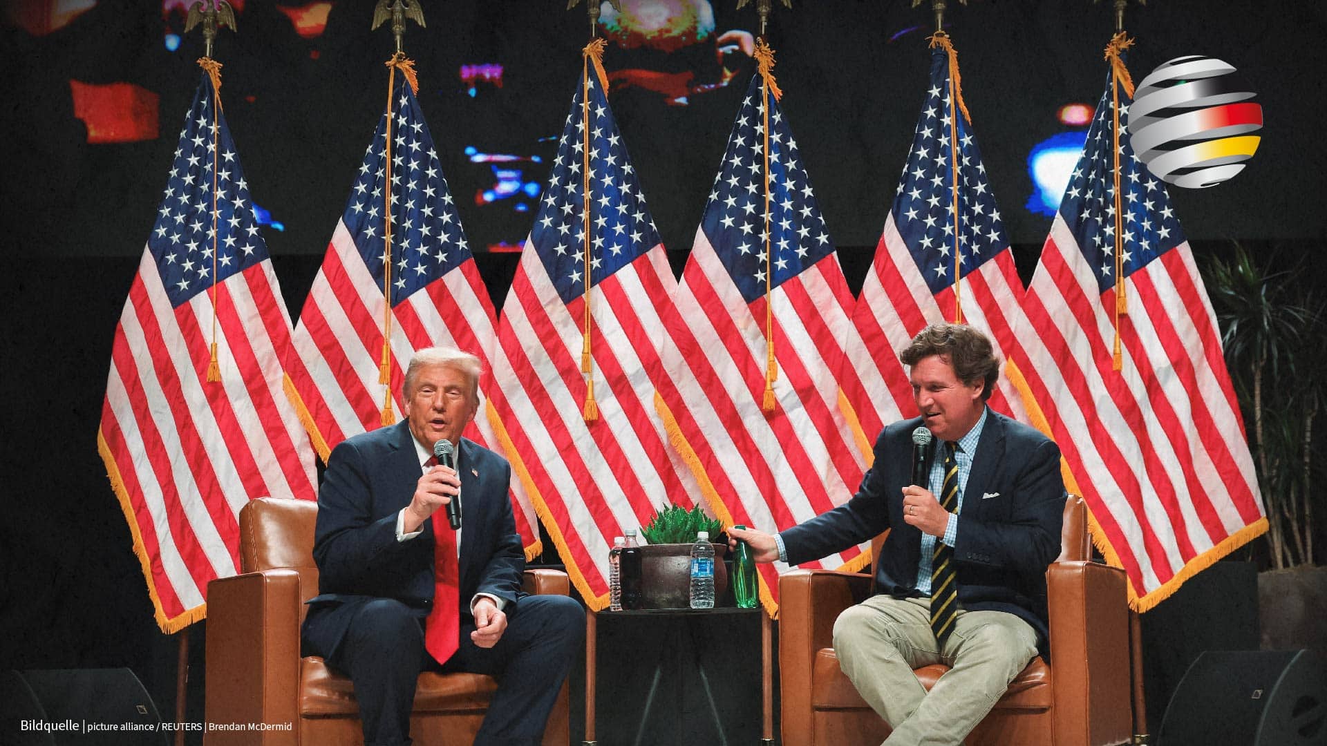 Trump bei Tucker Carlson: „Das Einzige, was uns stoppen kann, ist Betrug!“