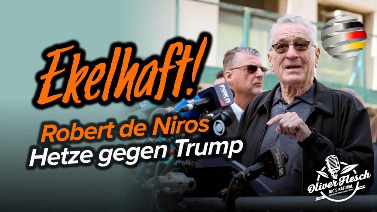 Ekelhaft: Robert de Niros Hetze gegen Donald Trump