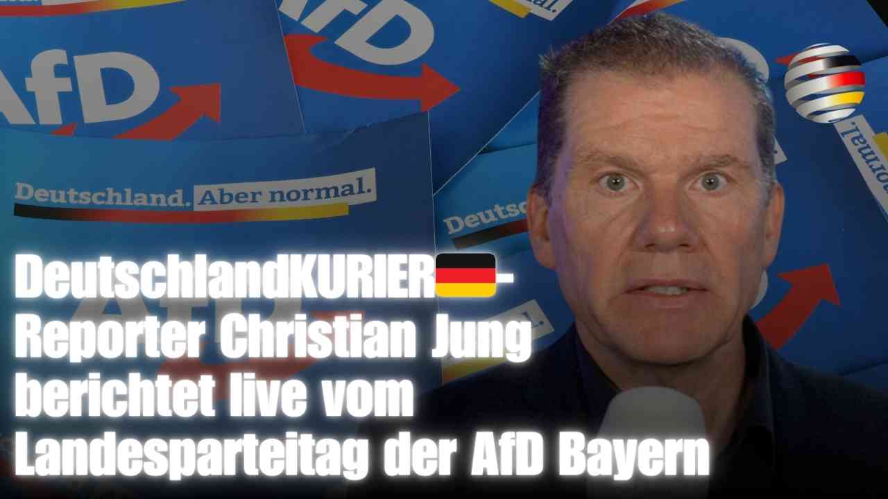 DeutschlandKURIER🇩🇪-Reporter Christian Jung berichtet live vom Landesparteitag der AfD Bayern