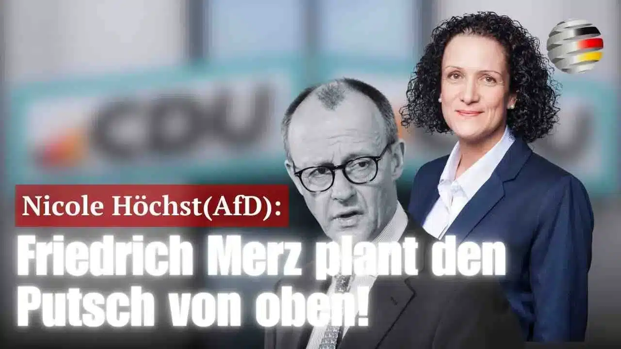 Friedrich Merz plant den Putsch von oben!