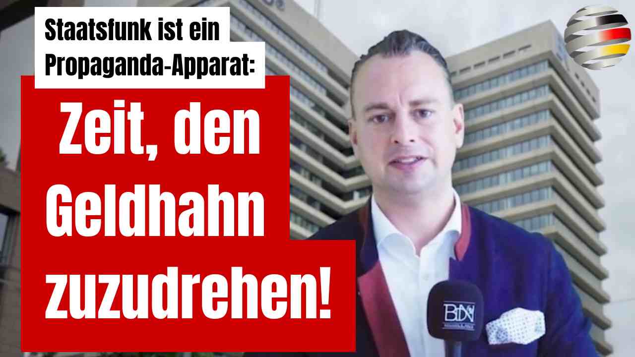 Staatsfunk ist ein Propaganda-Apparat – Zeit, den Geldhahn zuzudrehen! | Benjamin Nolte (AfD)  