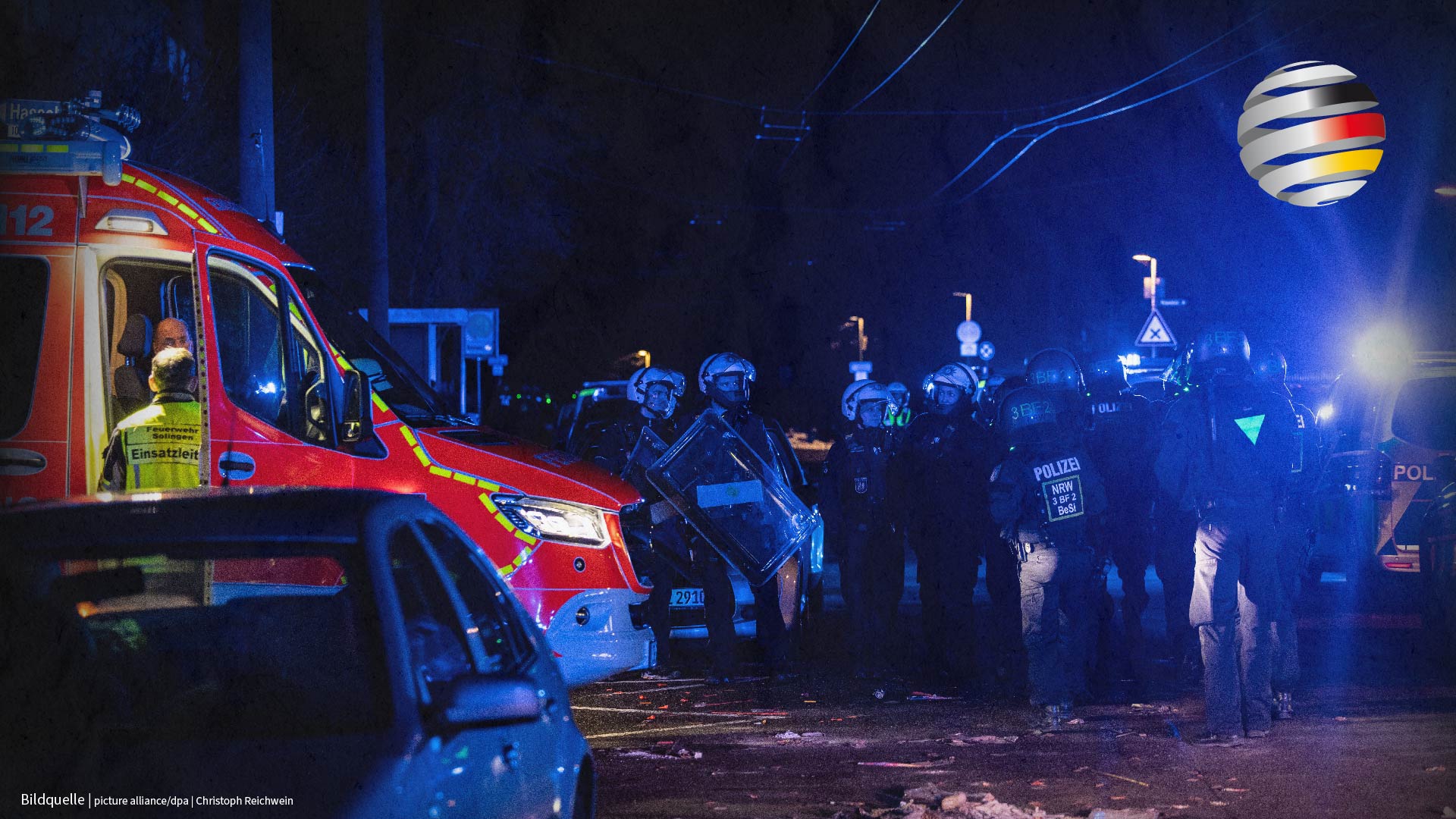 Dieselbe Prozedur wie jedes Jahr: Polizei bereitet sich bundesweit auf Silvester-Krawalle vor