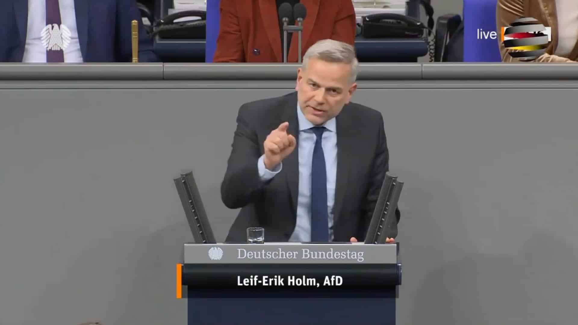 Leif-Erik Holm (AfD): „Wer CDU wählt, bekommt den gleichen Mist wie vorher“