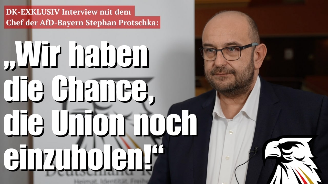 DK-EXKLUSIV Interview mit dem Chef der AfD-Bayern Stephan Protschka: „Wir haben die Chance, die Union noch einzuholen!“