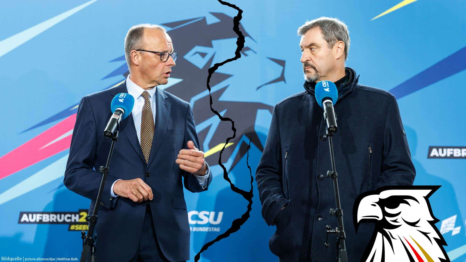 CSU wird nervös: „Merz macht Schlafwagen-Wahlkampf!“ – Söder erneuert Absage an Schwarz-„Grün“