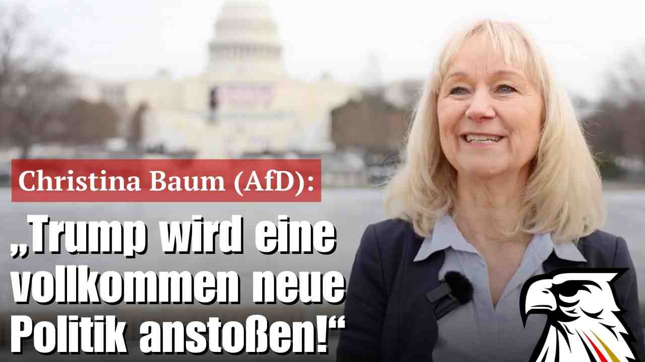 „Trump wird eine vollkommen neue Politik anstoßen!“ | Christina Baum (AfD) EXKLUSIV aus Washington D.C. 