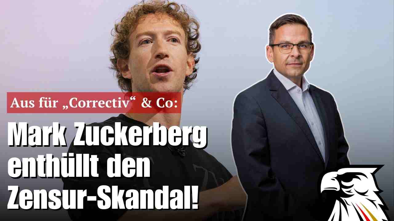 Aus für „Correctiv“ & Co: Mark Zuckerberg enthüllt den Zensur-Skandal! | Gerald Grosz