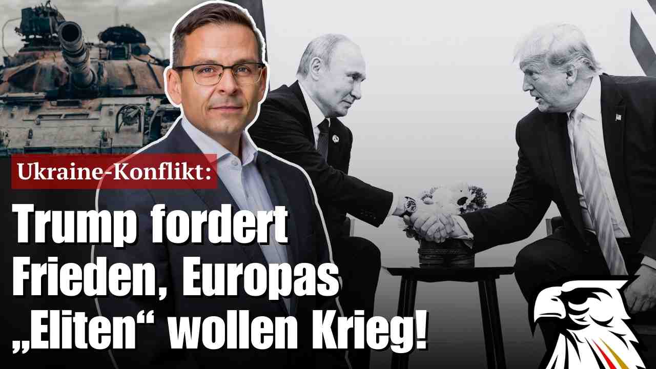 Ukraine-Konflikt: Trump fordert Frieden, Europas „Eliten“ wollen Krieg! | Gerald Grosz Ukraine-Konflikt: Trump fordert Frieden, Europas „Eliten“ wollen Krieg! | Gerald Grosz