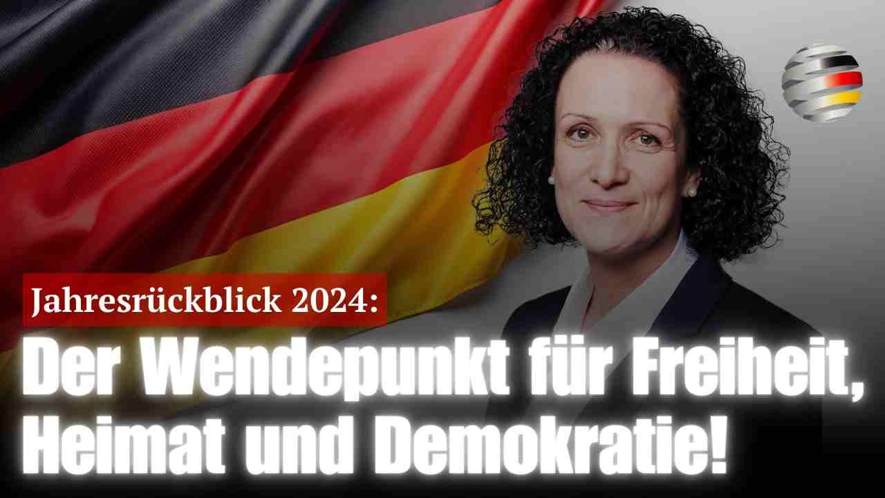 Jahresrückblick 2024: Der Wendepunkt für Freiheit, Heimat und Demokratie! | Nicole Höchst (AfD)