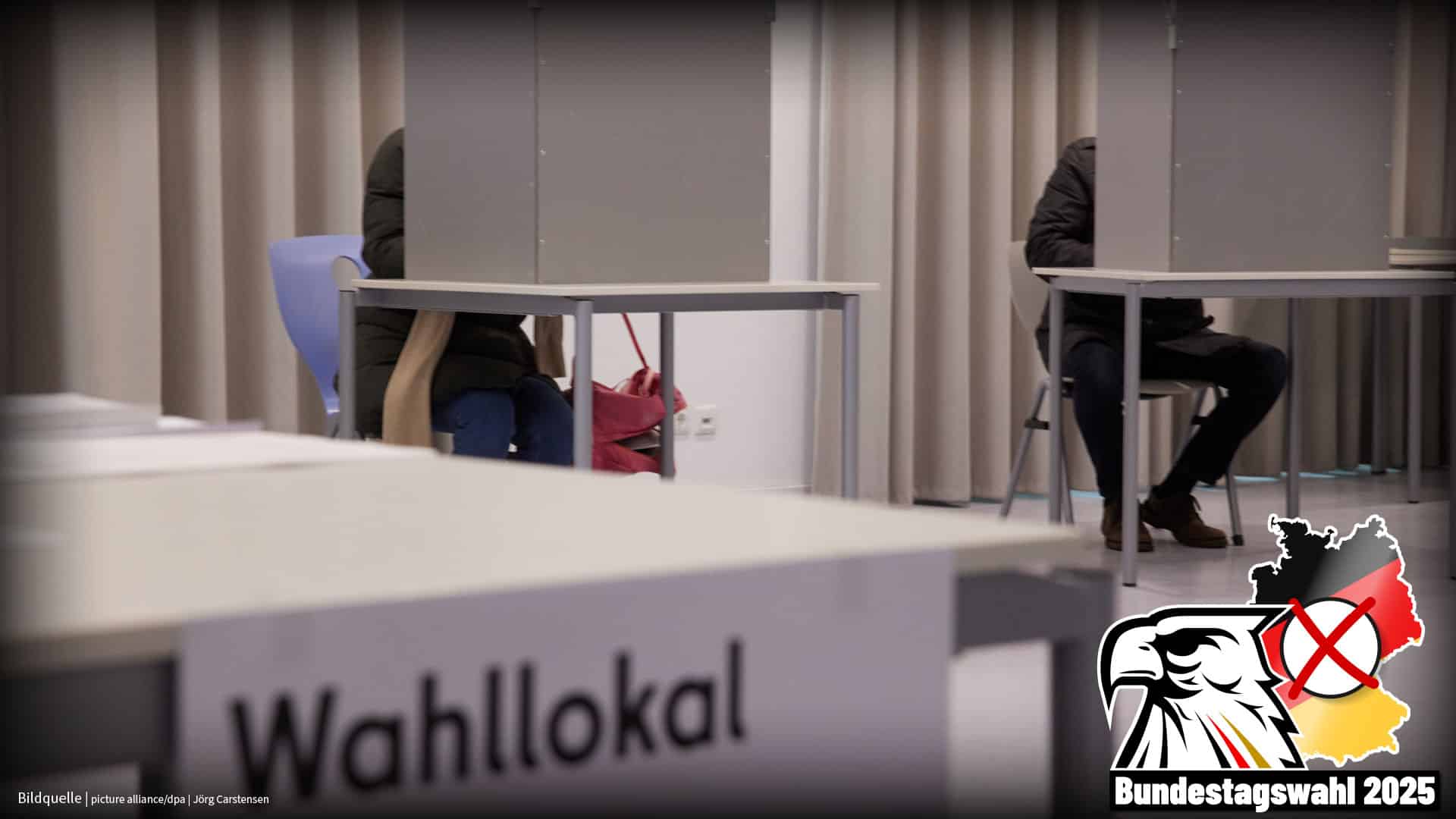 Bundestagswahl: Hohe Wahlbeteiligung in Ostdeutschland schon am Vormittag