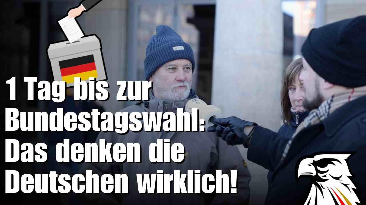 1 Tag bis zur Bundestagswahl🇩🇪: Das denken die Deutschen wirklich! 1 Tag bis zur Bundestagswahl🇩🇪: Das denken die Deutschen wirklich!