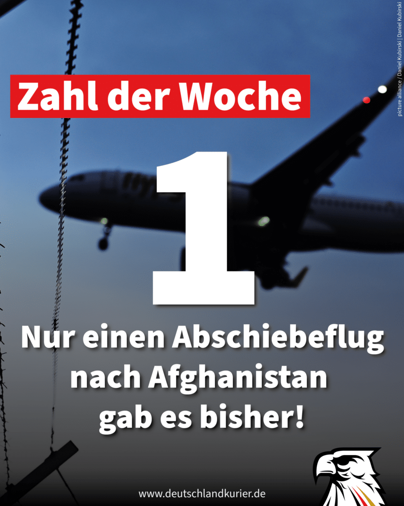 Nur einen Abschiebeflug nach Afghanistan gab es bisher!