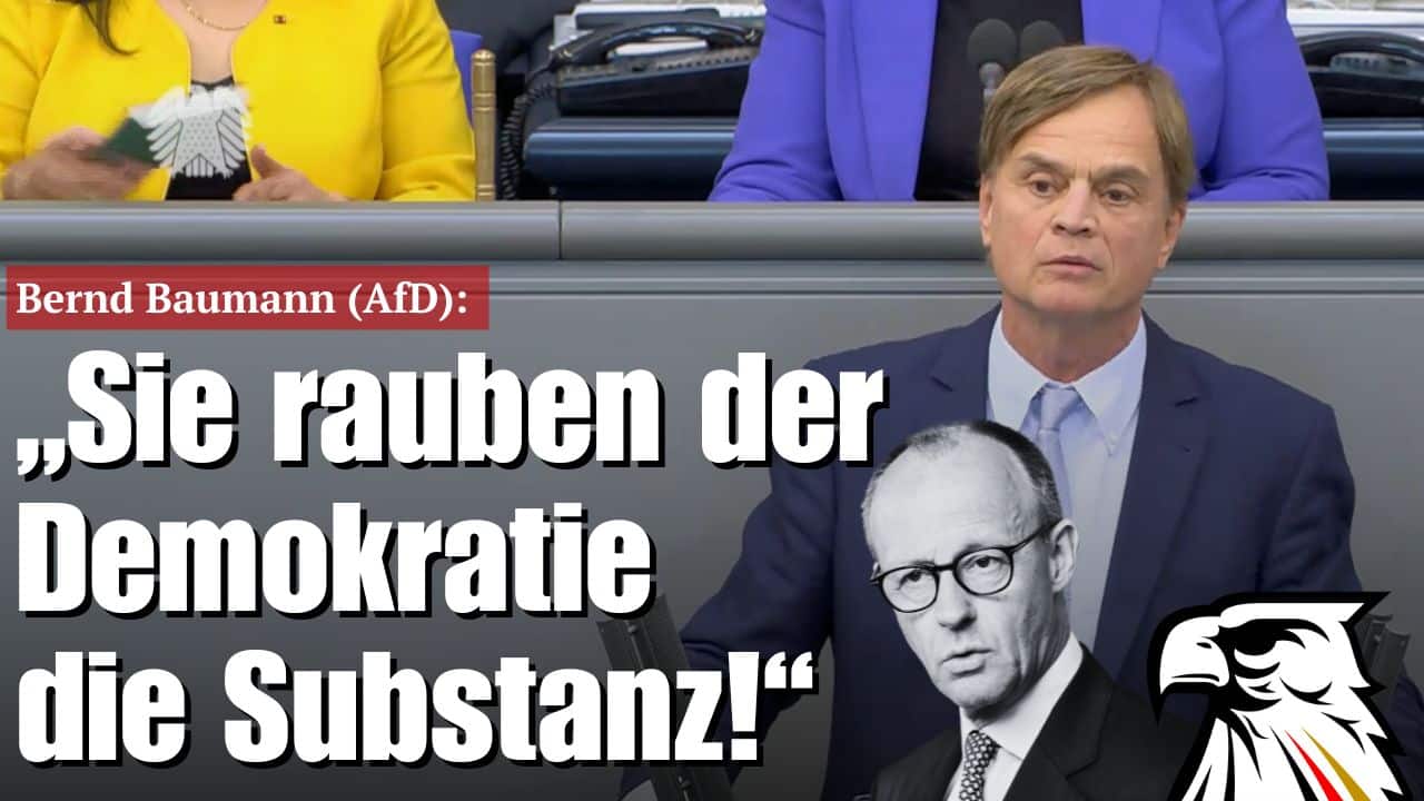 Bernd Baumann (AfD): „Sie rauben der Demokratie die Substanz!“ Bernd Baumann (AfD): „Sie rauben der Demokratie die Substanz!“