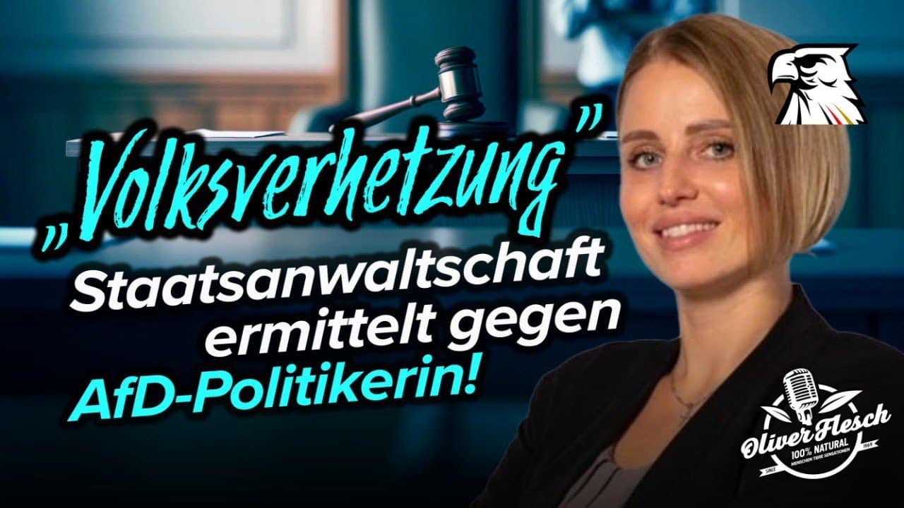 „Volksverhetzung” — Staatsanwältin ermittelt gegen AfD-Politikerin | RE Haintz im Gespräch