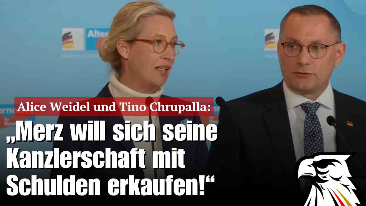 „Merz will sich seine Kanzlerschaft mit Schulden erkaufen!“ „Merz will sich seine Kanzlerschaft mit Schulden erkaufen!“