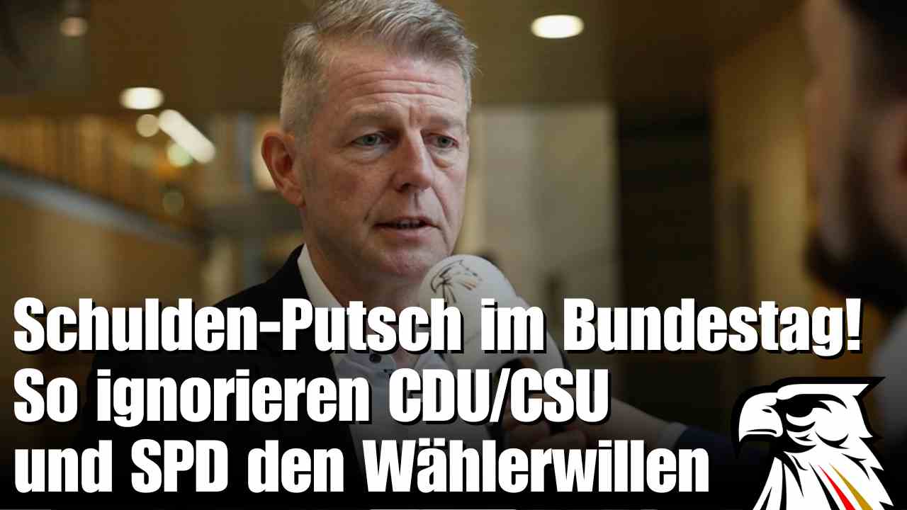 Schulden-Putsch im Bundestag! So ignorieren CDU/CSU und SPD den Wählerwillen