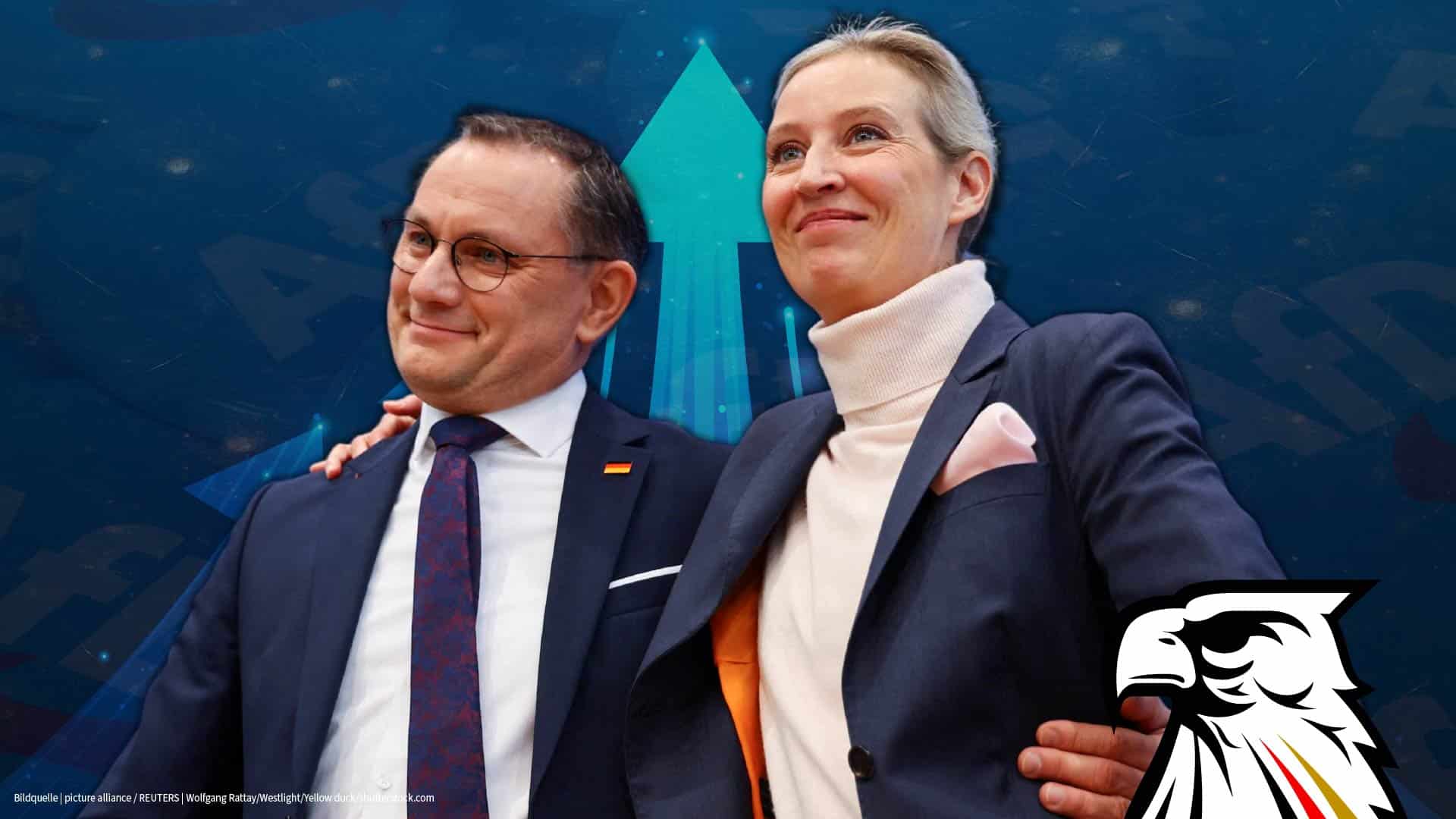 Höhenflug: AfD führt mit neuem Höchstwert erstmals auch die RTL/ntv-Umfrage an!