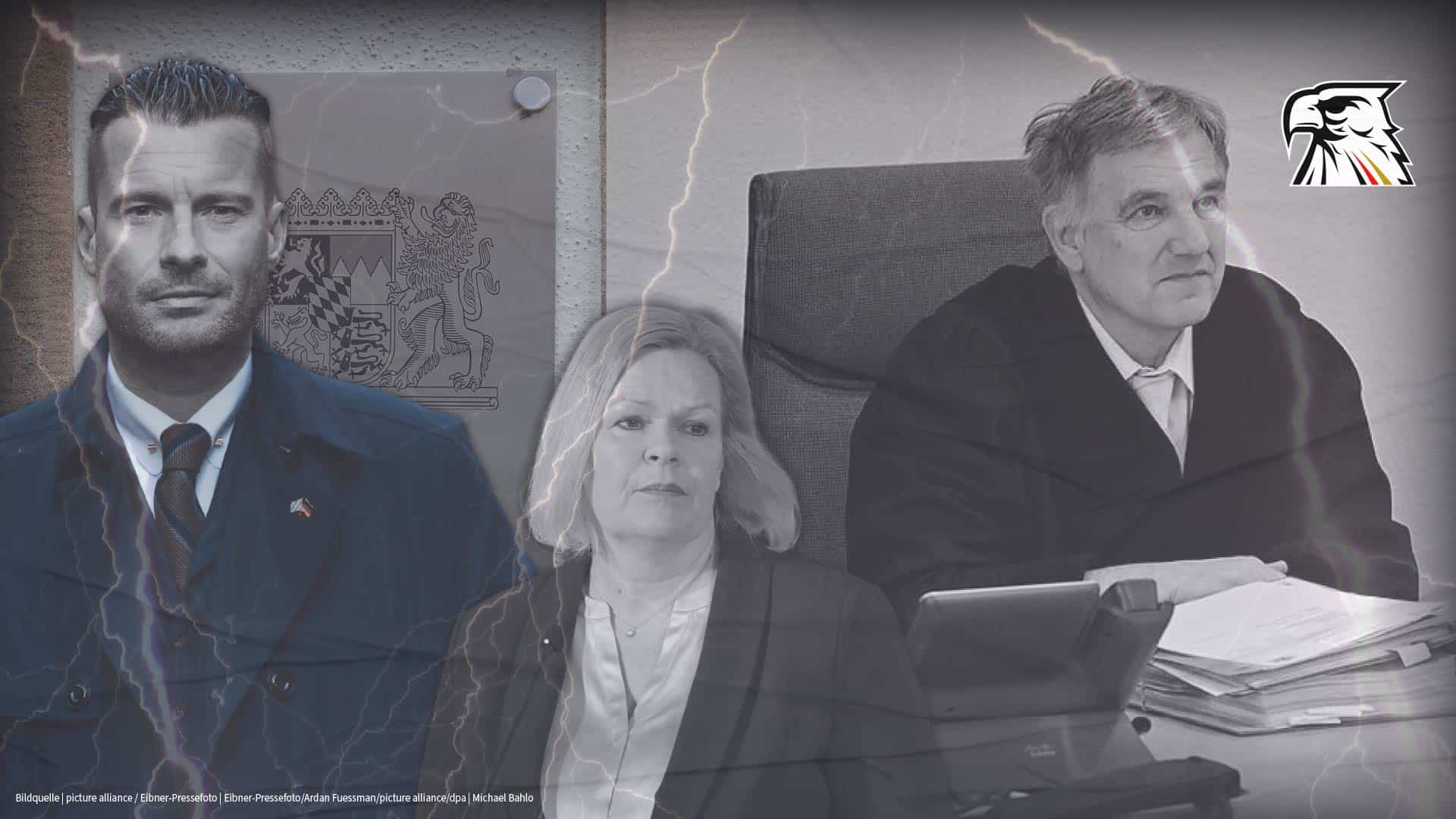 Amtsgericht Bamberg: Nancy Faeser (SPD) zerrt DK-Chef David Bendels erneut vor Gericht!