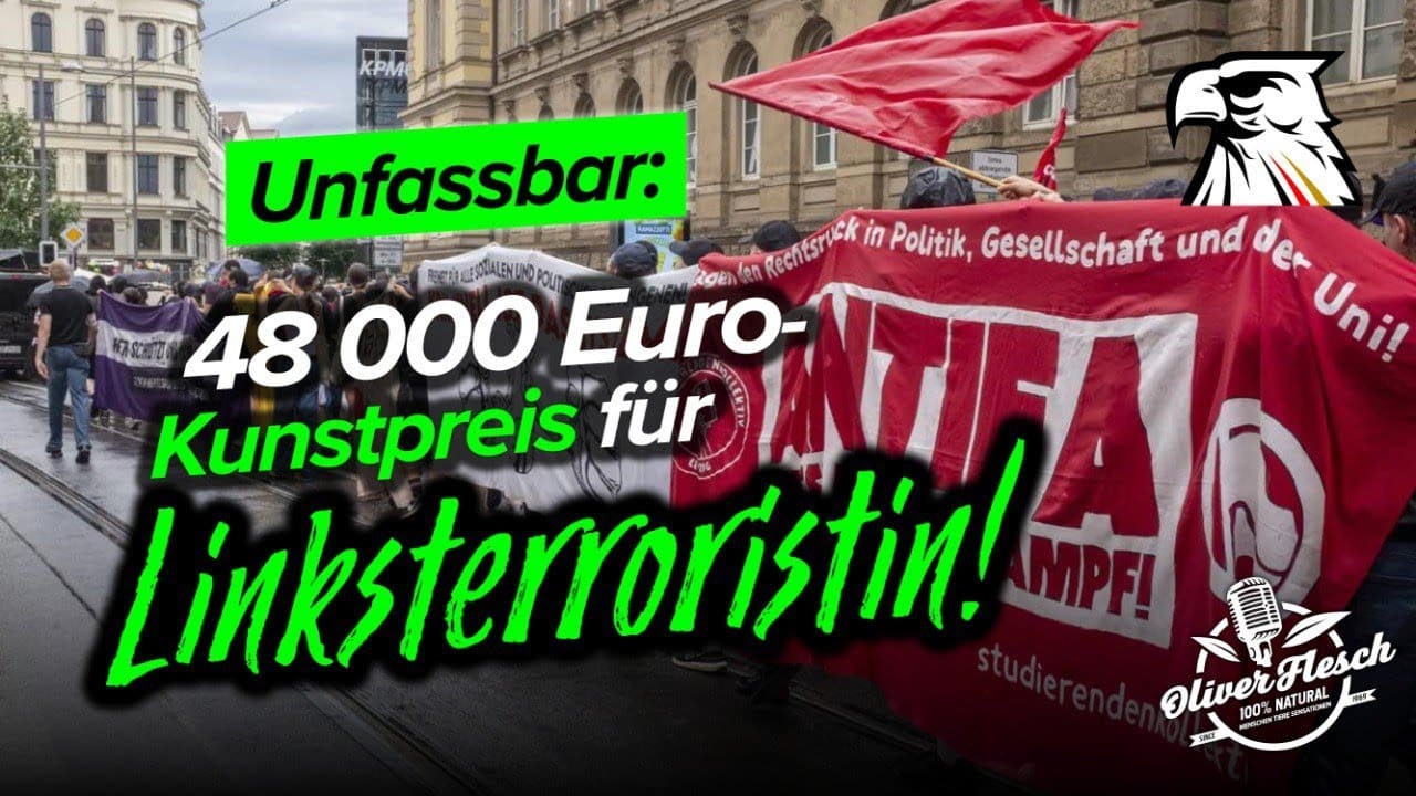 Unfassbar: 48 000 Euro-Kunstpreis für Linksterroristin! | Flesch & Matissek im Gespräch