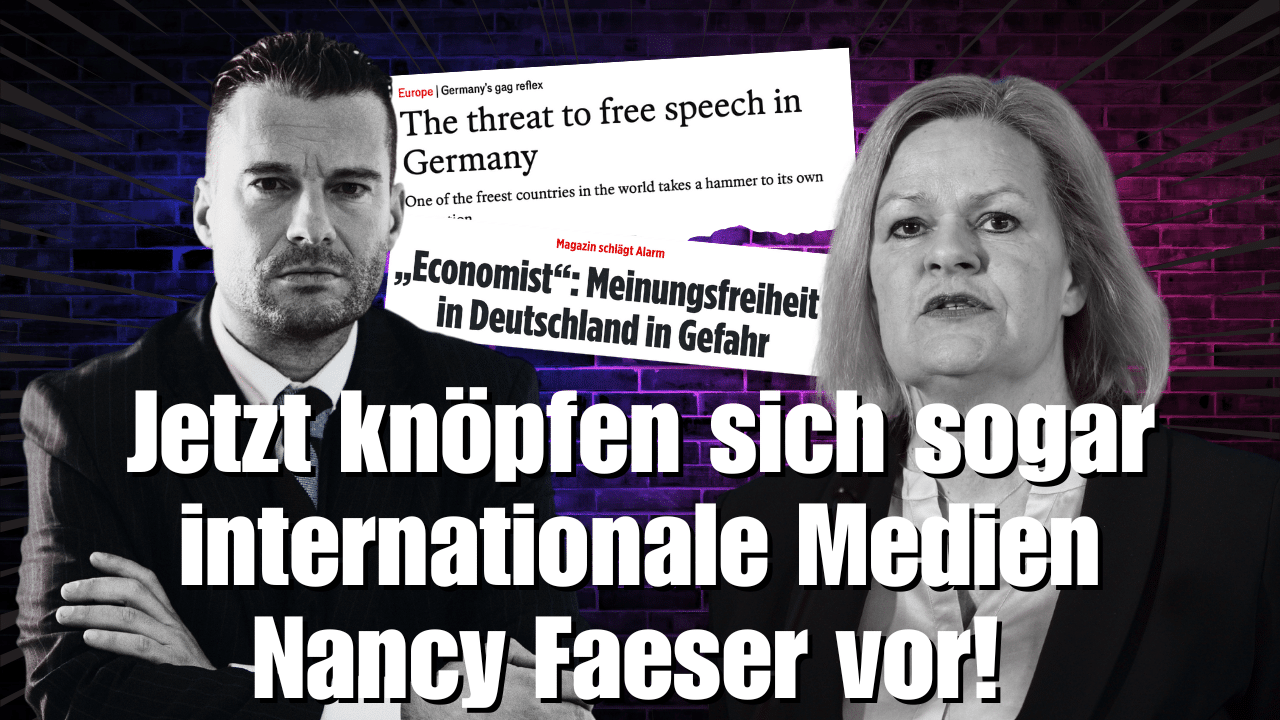 „Economist“: „Meinungsfreiheit in Gefahr!“ — Jetzt knöpfen sich sogar internationale Medien Nancy Faeser vor!