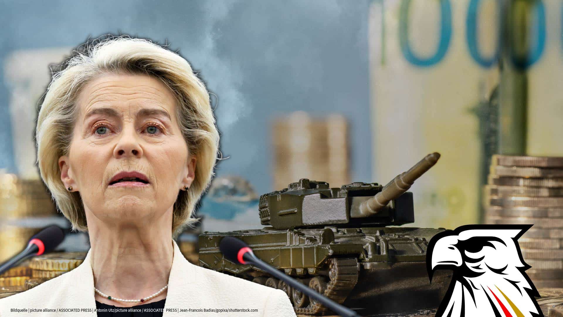 150 Milliarden für Rüstungskredite: EU-Parlamentschefin droht von der Leyen (CDU) mit Klage!