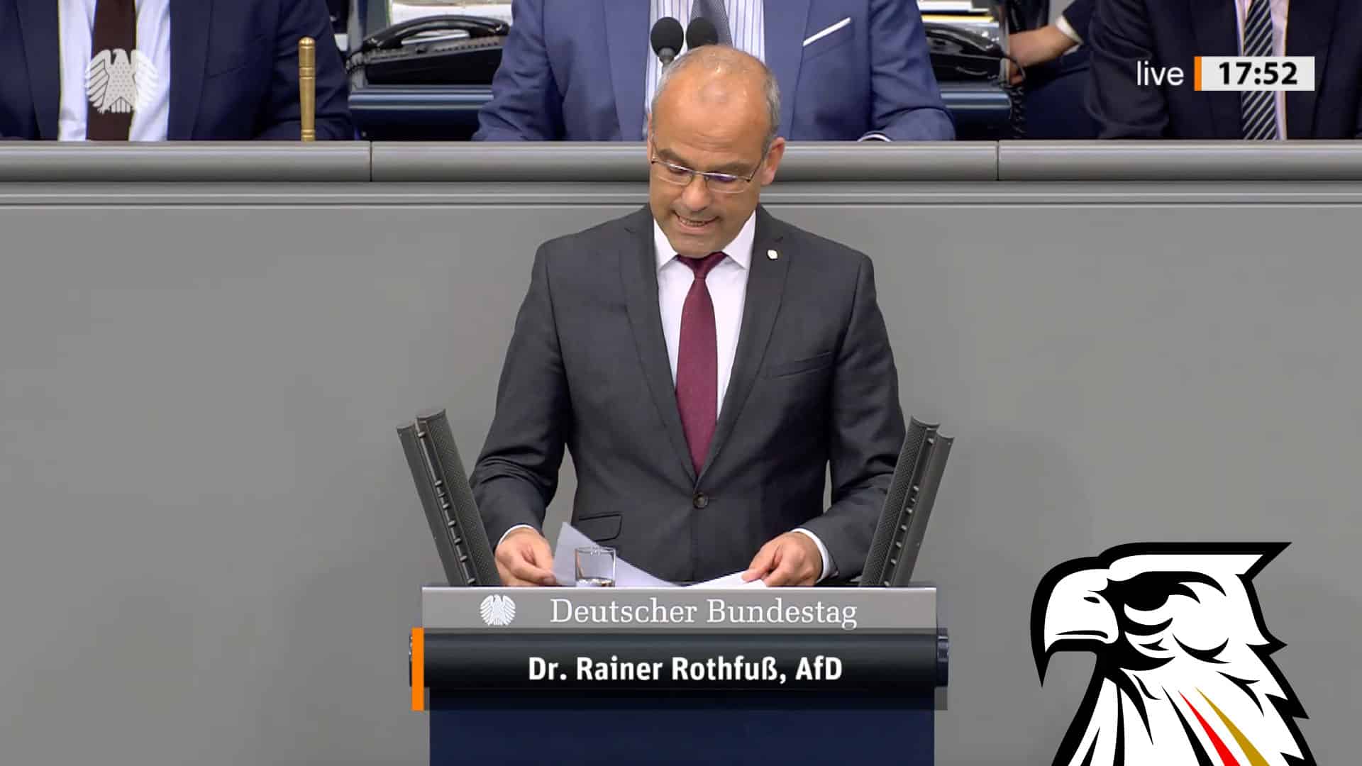 Rainer Rothfuß (AfD): „Wir werden Ihre Worte an Ihren Taten messen!“