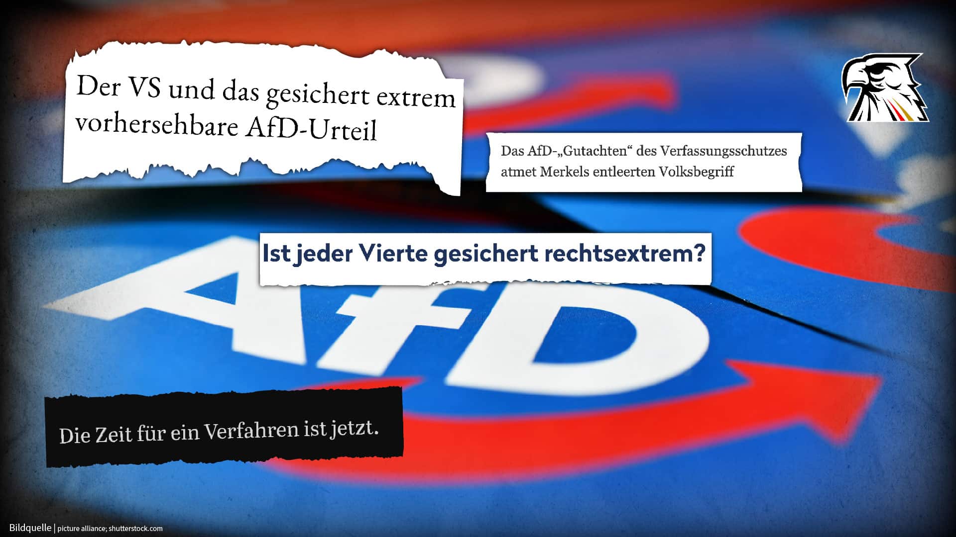 Medienstimmen zur AfD-Einstufung: „Das ‚Gutachten‘ des Verfassungsschutzes atmet Merkels entleerten Volksbegriff!“
