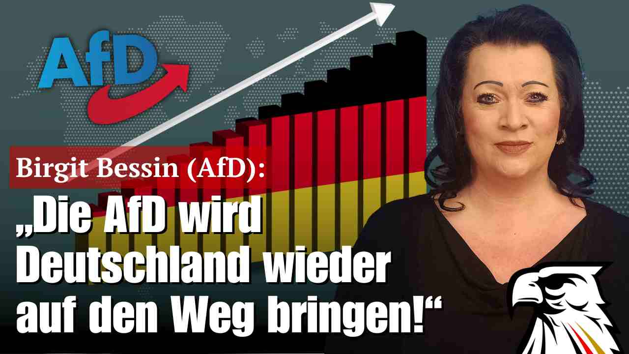 Birgit Bessin (AfD): „Die AfD wird Deutschland wieder auf den Weg bringen!“