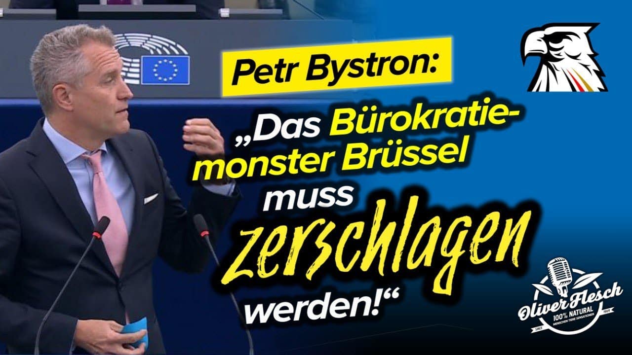 „Das „Bürokratiemonster Brüssel muss zerschlagen werden!“ – Petr Bystron (MEP | AfD)