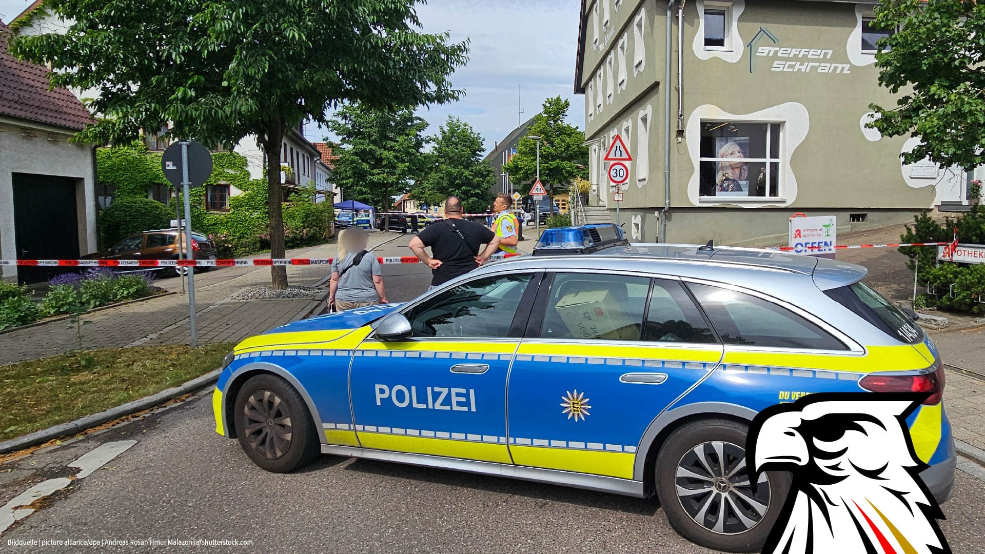 Baden-Württemberg: Polizei erschießt Messer-Afghanen nach Angriff auf Polizisten – Beamter überlebt schwer verletzt