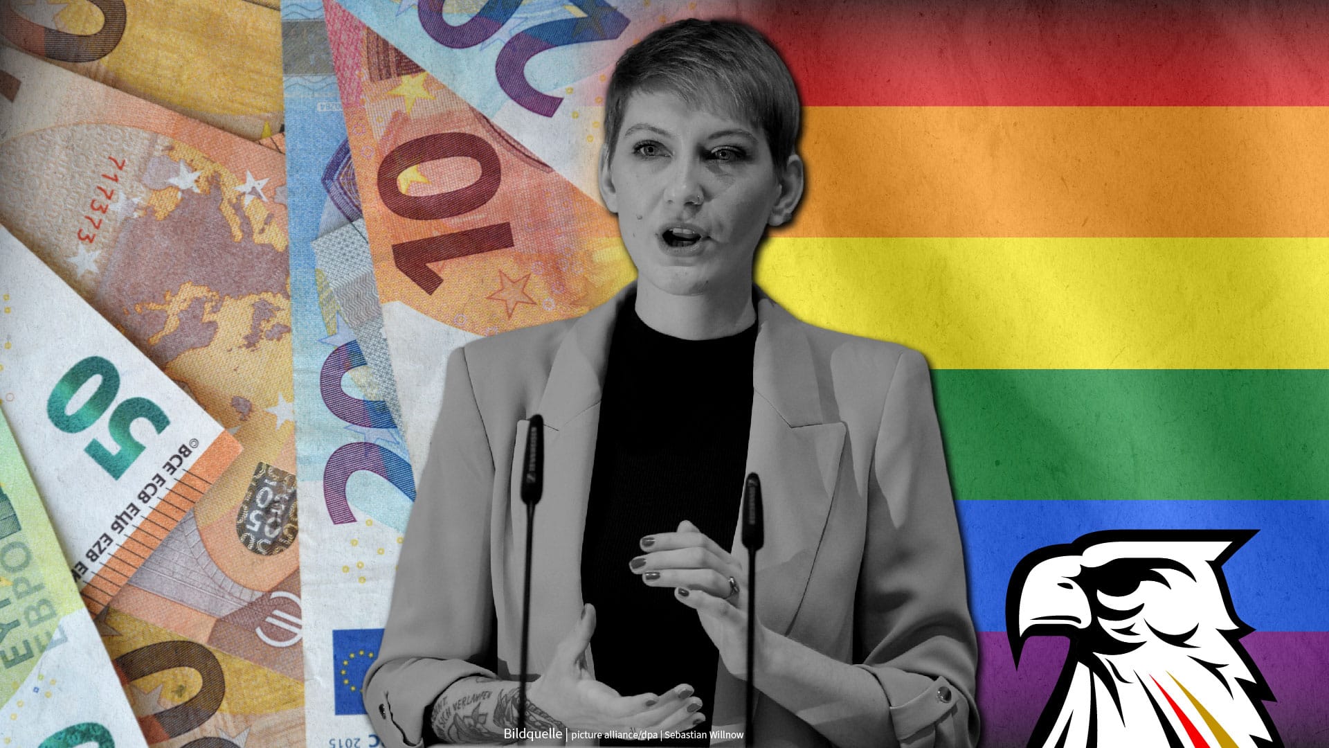 Für rund 11.000 Euro Monatsgehalt: Ultralinke AfD-Hasserin wird neue „Queerbeauftragte“
