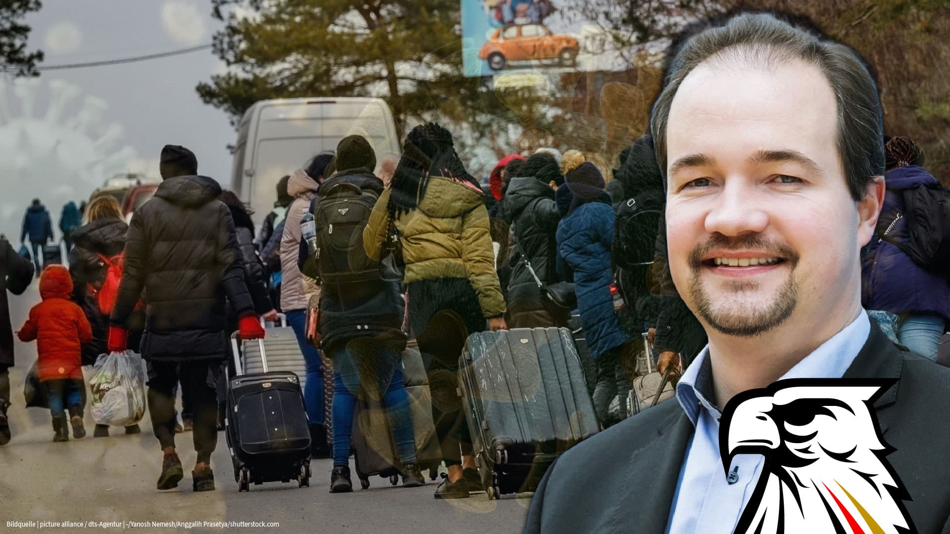 Martin Sichert (AfD): Regierung verharmlost Gesundheitsrisiken durch ukrainische Flüchtlinge